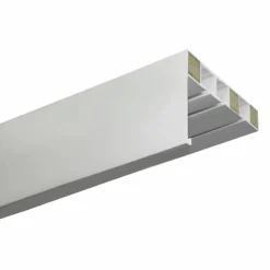 Vorhangschiene, weiß, Holzwerkstoff