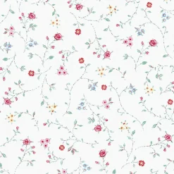 Wachstuchtischdecke »Manhattan«, BxL: 140 x 2000 cm, Blumen, bunt