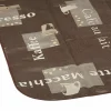 Wachstuchtischdecke »Manhattan«, BxL: 110 x 140 cm, Schriftzug/Essen und Trinken, braun