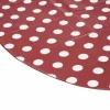 Wachstuchtischdecke »Manhattan«, BxL: 150 x 250 cm, Punkte, rot