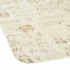 Wachstuchtischdecke »Manhattan«, BxL: 130 x 160 cm, Schriftzug/Essen und Trinken, beige
