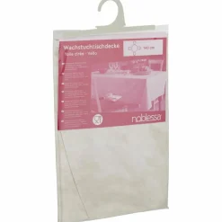 Wachstuchtischdecke »Noblessa©«, BxL: 140 x 140 cm, Marmoriert, braun