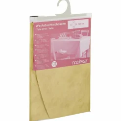 Wachstuchtischdecke »Noblessa©«, BxL: 140 x 140 cm, Marmoriert, gelb