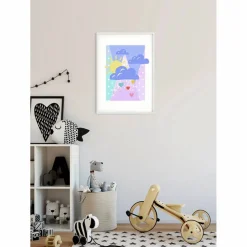 Wandbild, BxH: 30 x 40 cm, bunt