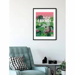 Wandbild, BxH: 40 x 50 cm, bunt