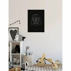 Wandbild, BxH: 40 x 50 cm, schwarz|weiß