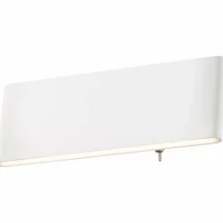 Wandleuchte »SIEGFRIED«, weiß, inkl. Leuchtmittel, Breite: 46 cm