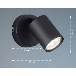 Wandleuchte »Vano«, Metall, 4 W