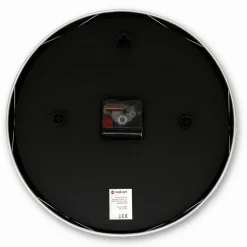 Wanduhr, HxT: 30 x 4 cm, goldfarben, ohne ink. Batterie