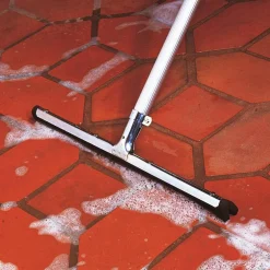 Wasserschieber, Stahl/Moosgummi, schwarz