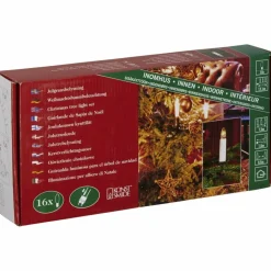 Weihnachtsbaumbeleuchtung, warmweiß, Netzbetrieb, Kabellänge: 13,1 m