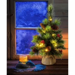 Weihnachtsbaum, BxH: 25 x 45 cm, grün