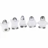 Weihnachtsfigur, Pinguin, Höhe: 12,5 cm, netz, weiß