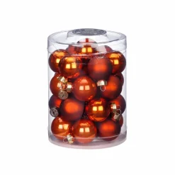 Weihnachtskugel, Ø: 3 cm, Glas, 28 Stück