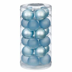 Weihnachtskugel, Ø: 4,5 cm, Glas, 24 Stück