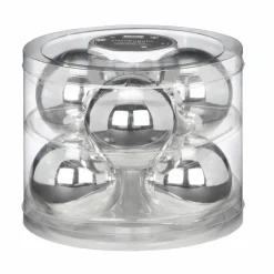 Weihnachtskugel, Ø: 7 cm, Glas, 6 Stück