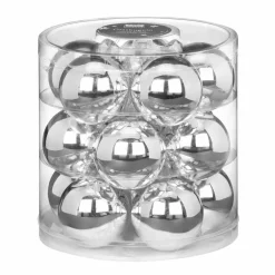 Weihnachtskugel, Ø: 6 cm, Glas, 15 Stück