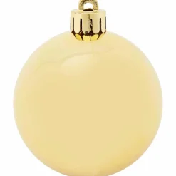 Weihnachtskugel, Ø: 6 cm, goldfarben, 12 Stück