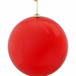 Weihnachtskugel, Ø: 25 cm, rot