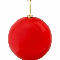 Weihnachtskugel, Ø: 20 cm, rot