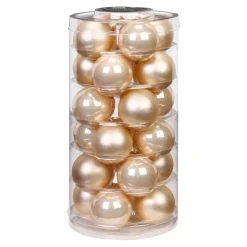 Weihnachtskugeln, Ø: 4,5 cm, Glas