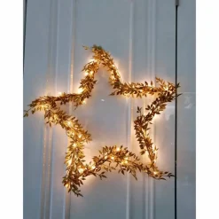 Weihnachtsstern, BxH: 50 x 50 cm, goldfarben