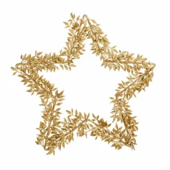 Weihnachtsstern, BxH: 50 x 50 cm, goldfarben