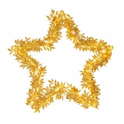 Weihnachtsstern, BxH: 50 x 50 cm, goldfarben