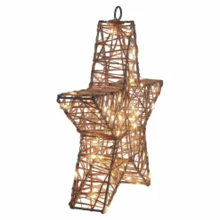 Weihnachtsstern »Metallstern«, BxH: 25 x 25 cm, natur
