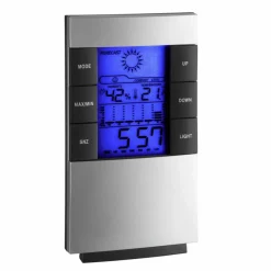 Wetterstation, Breite: 8 cm, Temperaturbereich: 0 bis 50 °C