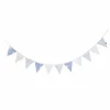 Wimpelkette, blau, ab Geburt