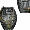 Windlicht, Metall/Glas