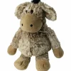 Wärmestofftier »Beddy Bear«, Esel, BxH: 13 x 4 cm, Polyester/Hirse/Lavendel, grau