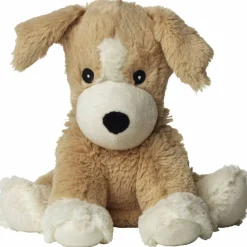 Wärmestofftier »Beddy Bear«, Welpe, BxH: 11 x 11 cm, Polyester/Hirse/Lavendel, braun/weiß