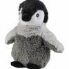 Wärmestofftier »MINIS«, Pinguin, BxH: 16 x 11 cm, Polyester/Hirse/Lavendel, grau/schwarz