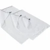 Wäschenetz, BxHxL: 25 x 2 x 34 cm, Polyester, weiß/blau