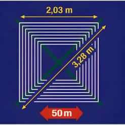 Wäschespinne »Linomatic 500«, Leinenlänge: 50 m