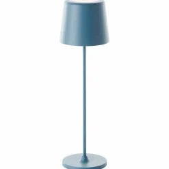 »KAAMI«, ØxH: 10 x 37 cm, Metall/Kunststoff, mattblau